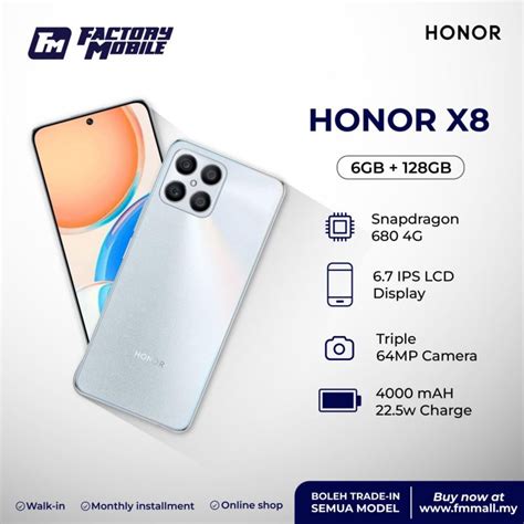 Honor X8 Demo Factory Mobile Mall