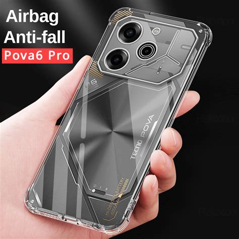 For Tecno Pova 6 Neo 6Neo Pro 6Pro 5 5G Phone Case Clear Transparent