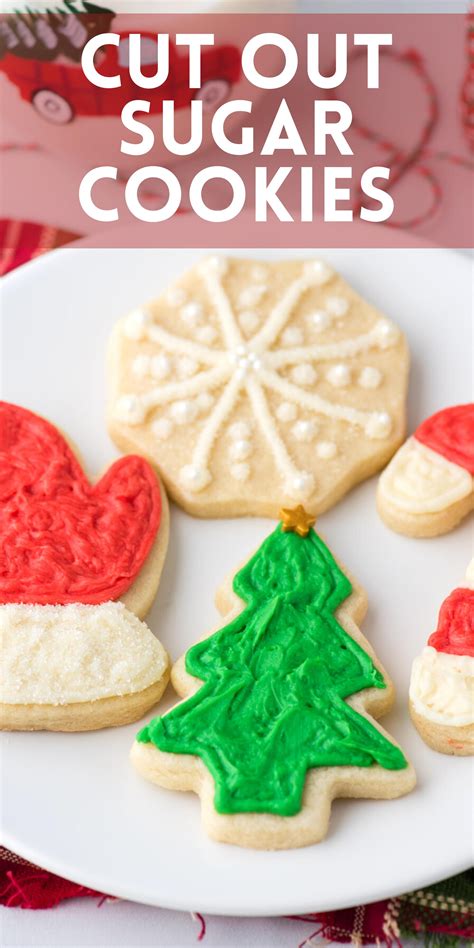 Cut out sugar cookies – Artofit