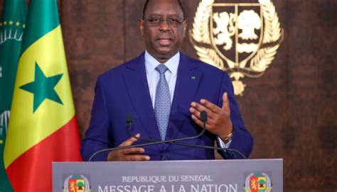 Pr Sidentielle S N Galaise De F Vrier Macky Sall Ne Sera Pas