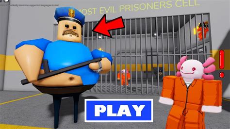 ESCAPA DE BARRY S PRISON RUN OBBY PRISION JUGANDO OBBYS EN ROBLOX