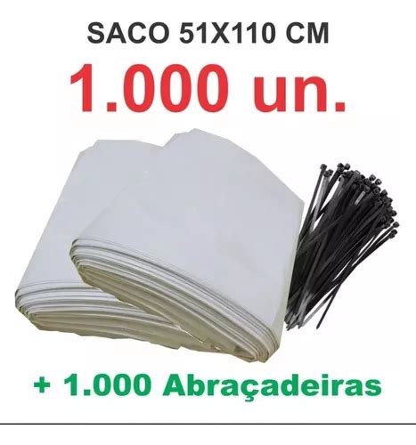 Sacos Para Silagem Branco X Micras C Unidades