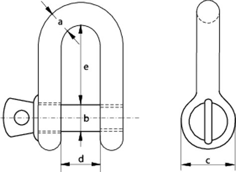 Buy Hot Dip Galvanised Dee Shackles Screw Pin Cookes
