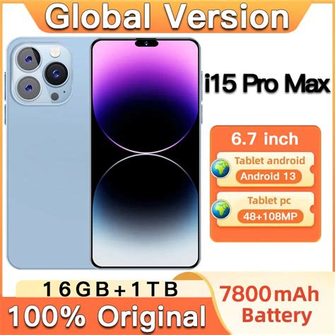 Smartphone I Pro Max Android D Bloqu T L Phone Portable D Origine T L