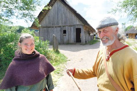 Rekonstruktion Eines Wikingerschiffs Auf Den Spuren Der Wikinger