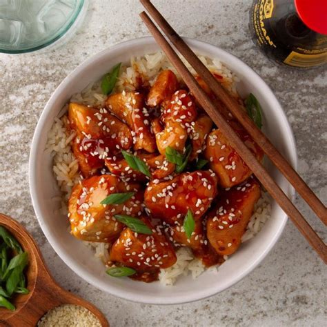 Instant Pot Sesame Chicken Recipe Taste Of Home