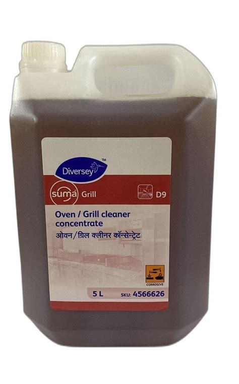 Diversey Suma Grill D Cleaner Concentrate Packaging Size L