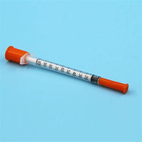 Sterile Disposable Insulin Syringe