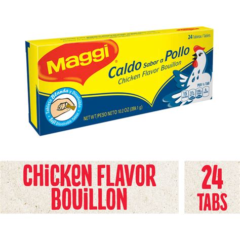 Maggi Chicken Flavor Bouillon Tablets Shop Priceless Foods