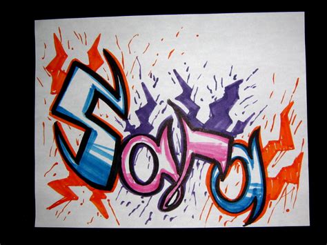 The smARTteacher Resource: Graffiti Names