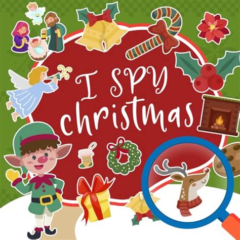 I Spy Christmas: A Very Merry Christmas Activity Book with Fun and Easy ...