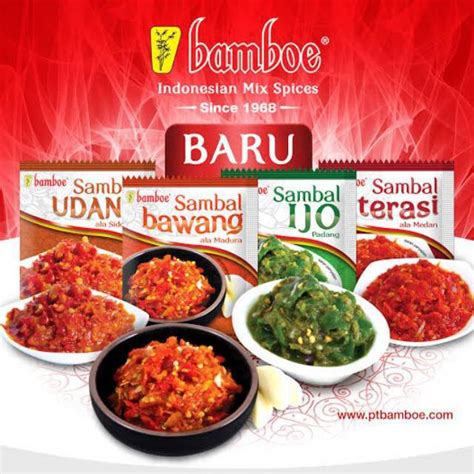 Jual Bamboe Sambel Sambal Sachet Sambel Sachet Instant Shopee