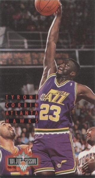 Fleer Nba Jam Session Tyrone Corbin For Sale Online Ebay