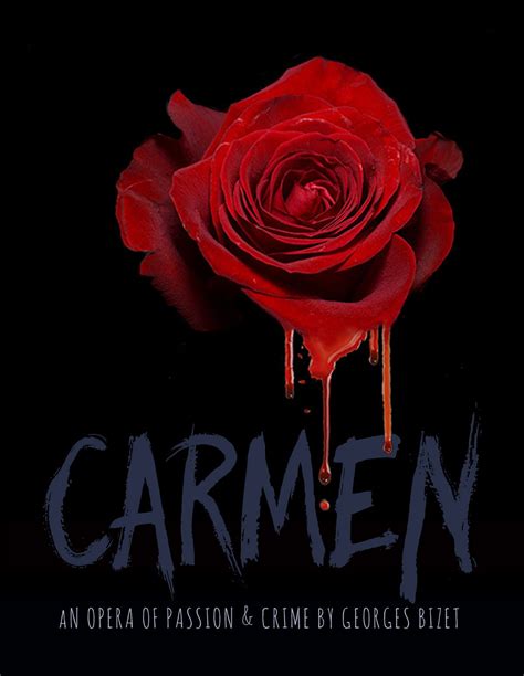 Poster for the Opera Carmen by Georges Bizet on Behance | Opera, Music ...