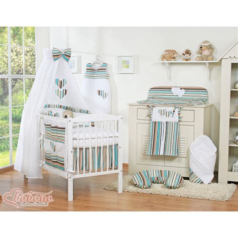 Babybett Bettw Sche Set Tlg Himmel Bettumrandung Deckenbezug