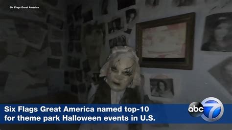 Six Flags Great America named top-10 theme park Halloween event - ABC7 ...