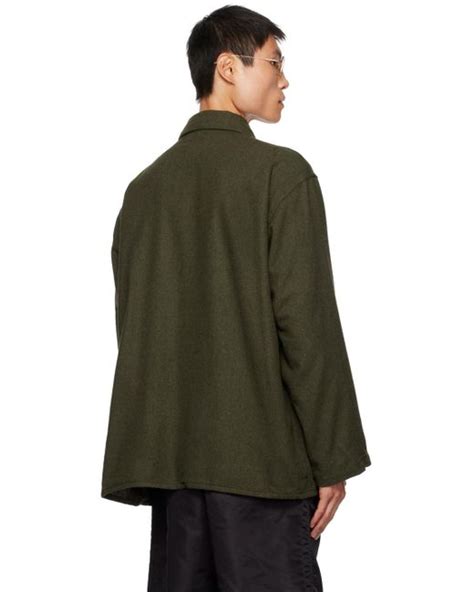 Engineered Garments Enginee Garments Flap Pockets Jacket in Green for ...