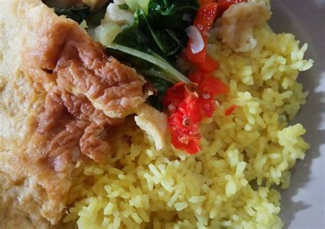 Resep Nasi Kuning Gurih Magicom Magicjar Sederhana Oleh Dini Nihayati