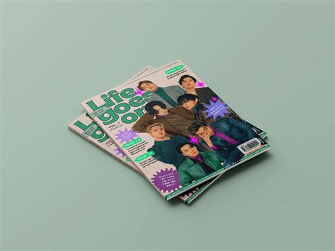 BTS Retro Magazine Cover on Behance