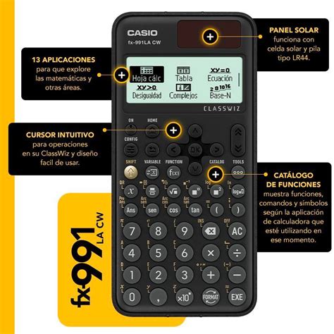 Ripley Calculadora Cientifica Casio Classwiz Fx La Cw Solar