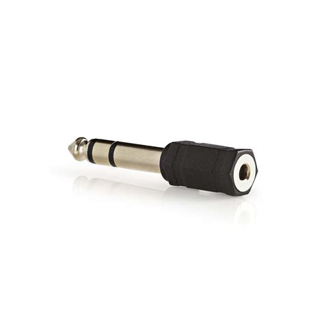 stereo audio adapter  mm male  mm female television