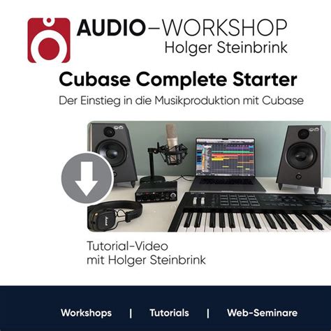 Audio Workshop Cubase Complete Starter Thomann United Kingdom