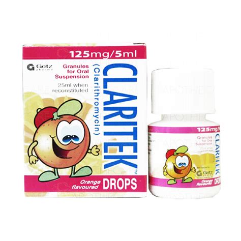 Claritek Drops 125mg 5ml Super Health