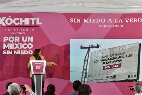 El Tribunal Electoral Multa A X Chitl G Lvez Por Utilizar El Logotipo