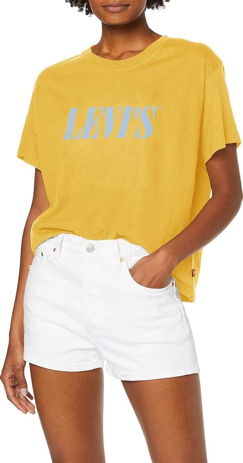 Levis Womens Graphic Varsity Tee T Shirt Uk Clothing