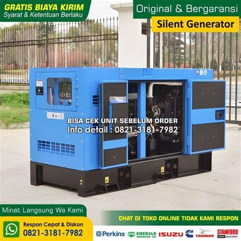 Jual Genset Silent 30 Kva Super Silent Jual Genset Surabaya