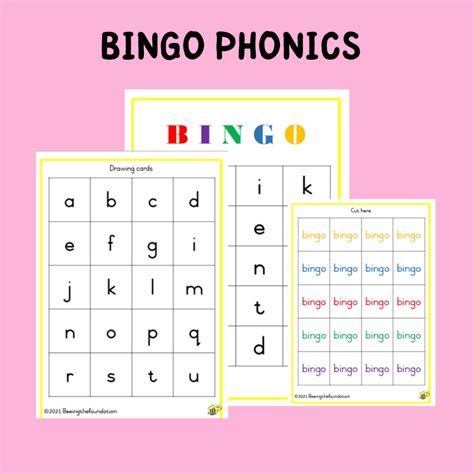 Phonics Bingo • Teacha