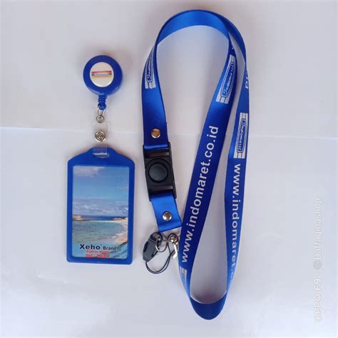 Jual Indomart Lanyard Tali Gantungan ID Card Holder Dan Yoyo Id Card