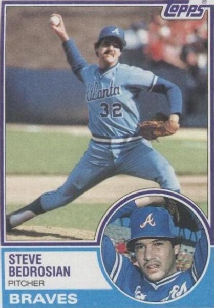 Topps Steve Bedrosian For Sale Online Ebay