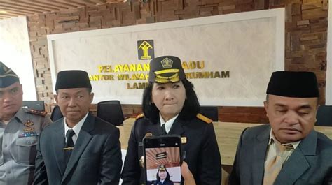 Kakanwil Kemenkum Ham Lampung Tingkatkan Kualitas Pelayanan Publik