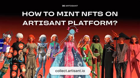 How To Mint NFTs On ARTISANT COLLECT YouTube