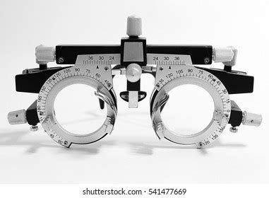 Closeup Eye Test Glasses On White Stock Photo 541477669 | Shutterstock