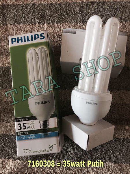 Jual Lampu Philips Watt Essential Putih Di Lapak Tara