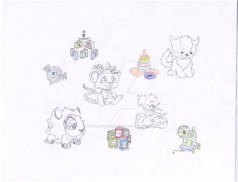 Baby Neopets by hiddlestonerplease on DeviantArt