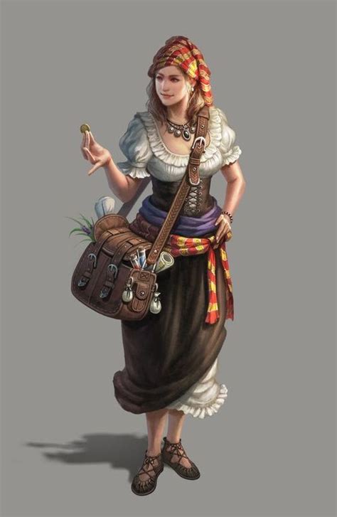 Image Result For Cool Dandd Merchant Clothes Character Portraits