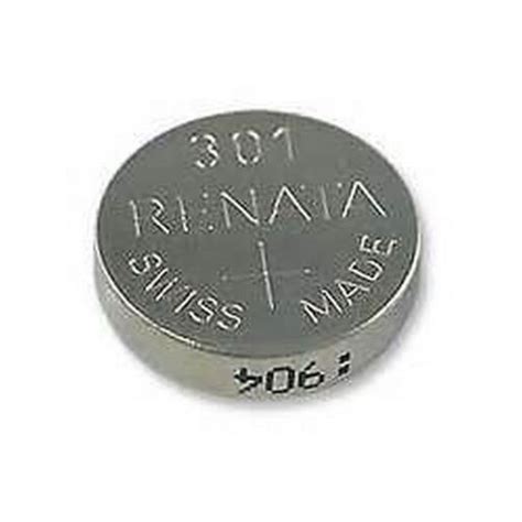 301 Sr43sw Renata Swiss Made Watch Batteries Silver Oxide Sr43 Ebay