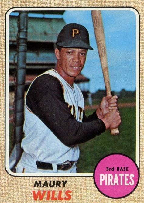 1968 Topps Maury Wills #175 Baseball - VCP Price Guide