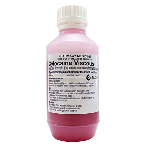 Xylocaine Viscous Red Solution Ml Healthylife