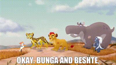 YARN Okay Bunga And Beshte The Lion Guard 2016 S02E23 The