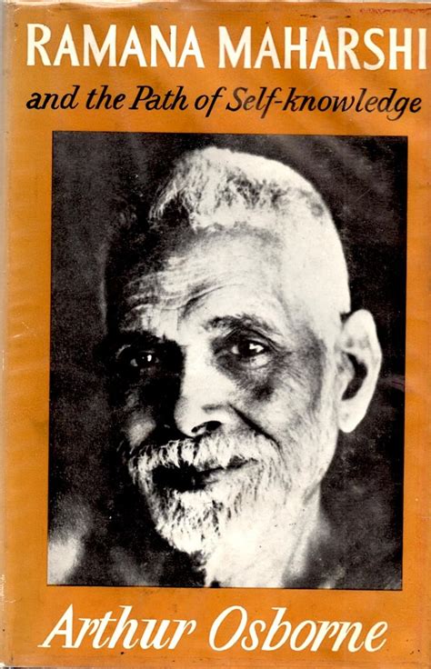 Ramana Maharshi And The Path Of Self Knowledge Osborne Arthur Books