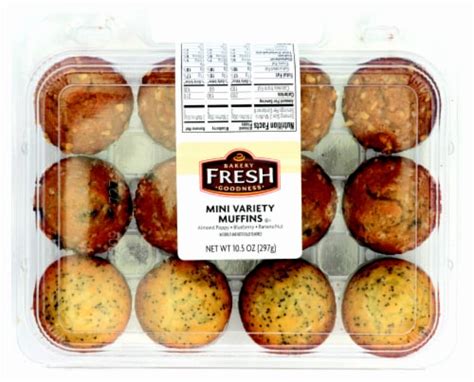 Bakery Fresh Goodness Mini Assorted Muffins 12 Ct 10 5 Oz Kroger