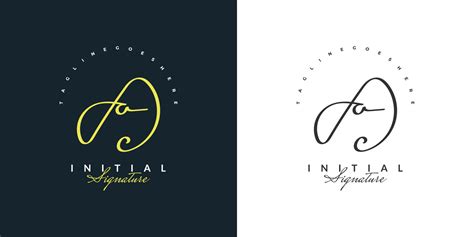 Initial F and A Logo Design with Handwriting Style. FA Signature Logo or Symbol for Wedding ...