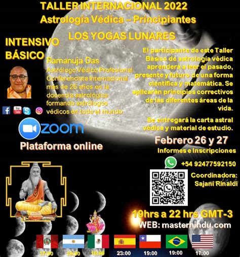 TALLERES ONLINE ASTROLOGÍA VÉDICA