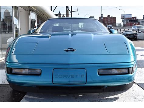 Bright Aqua 1992 Chevrolet Corvette