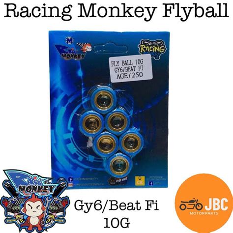 Racing Monkey Flyball Set For Gy Beat Fi Kymco Super G G