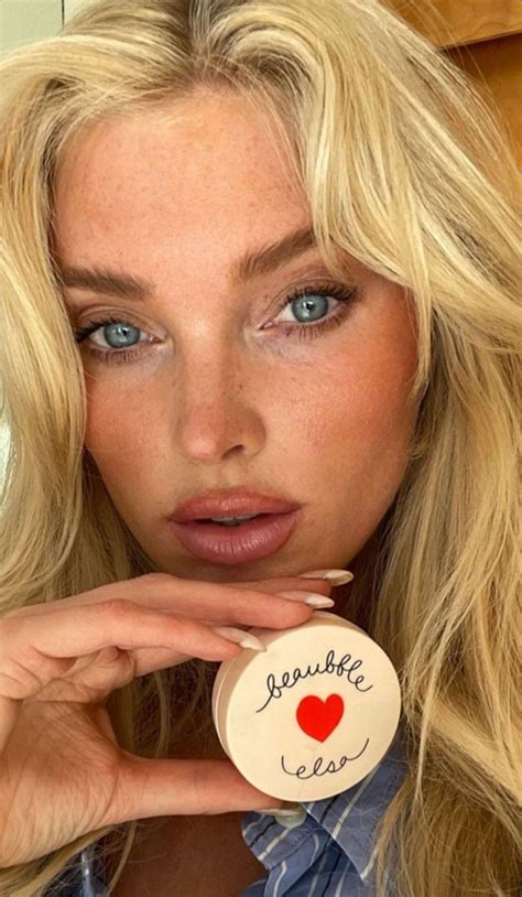 Elsa Hosk Makeup Inspo💄 Beautiful Blonde Model Looks Beauty Model